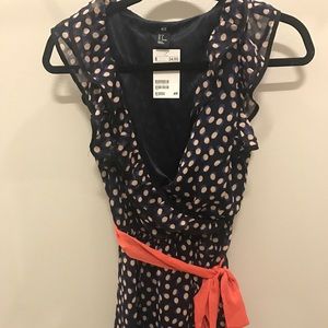 NEW H&M Polka Dot Dress